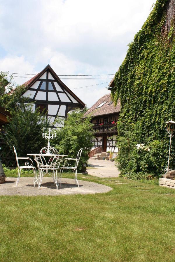 La Grange Aux Coqs Bed and Breakfast Ittenheim Buitenkant foto