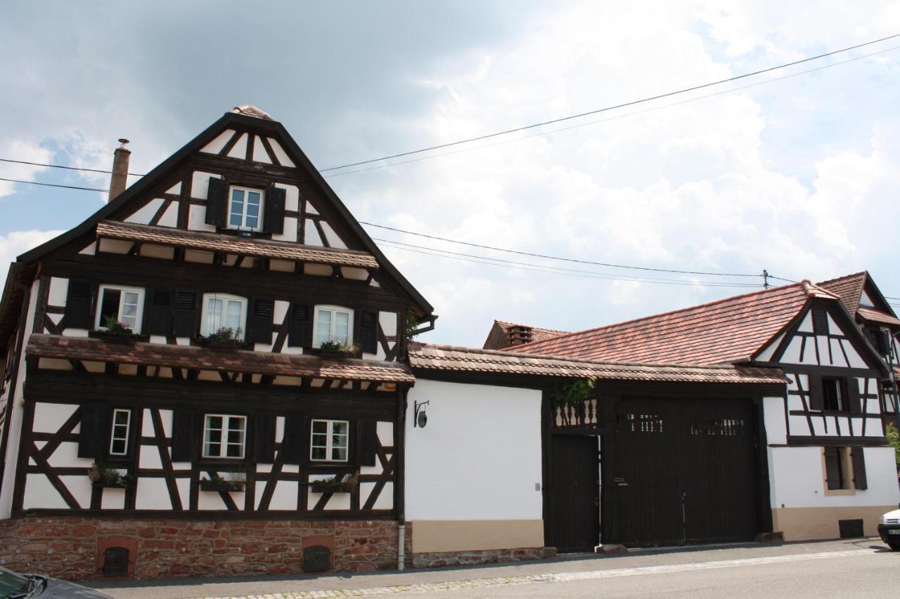La Grange Aux Coqs Bed and Breakfast Ittenheim Buitenkant foto