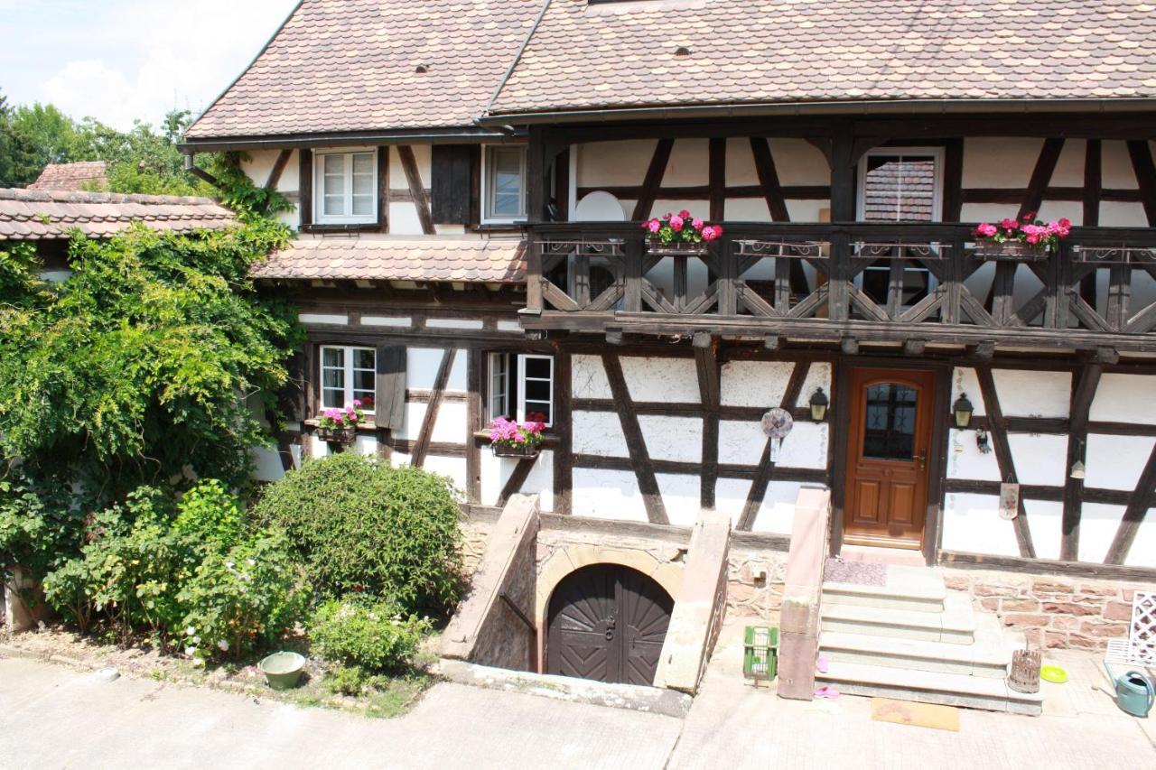 La Grange Aux Coqs Bed and Breakfast Ittenheim Buitenkant foto